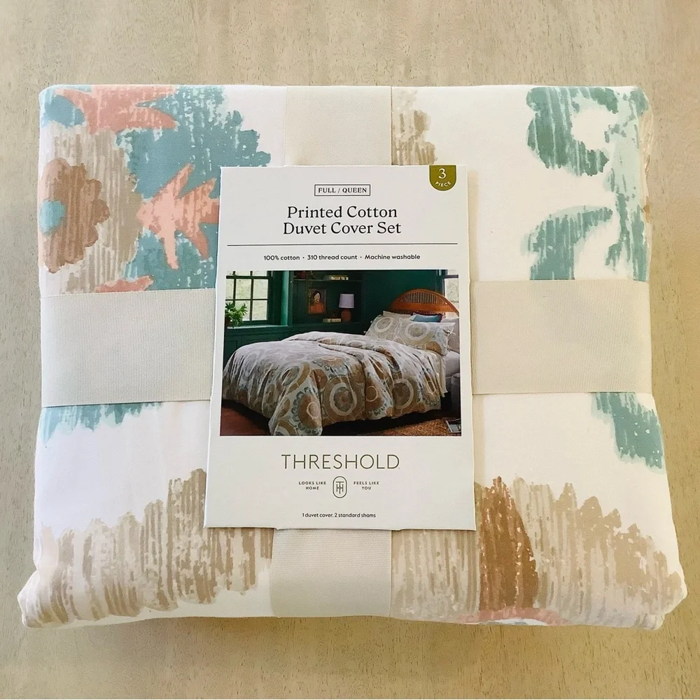 Threshold Suzani Print Cotton Duvet Set